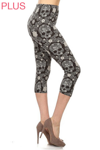 Midnight Lace Capri