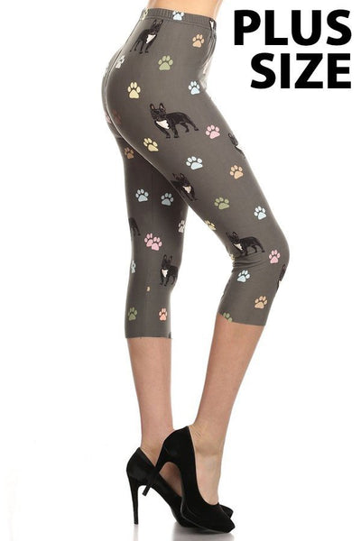 Pardon My Frenchie Capri